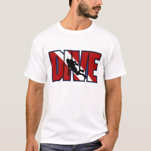 T-shirt do mergulho