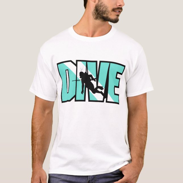T-shirt do mergulho (Frente)