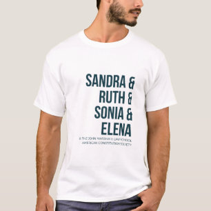 T-shirt do mês da história das mulheres de ACS