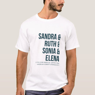 T-shirt do mês da história das mulheres de ACS