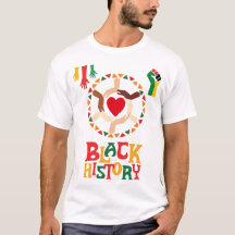 t-shirt do mês da história negra