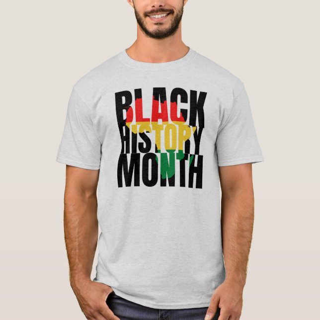 T-Shirt do Mês da História Negra (Frente)