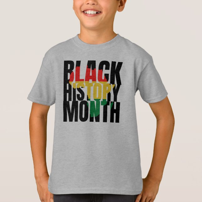 T-Shirt do Mês da História Negra (Frente)