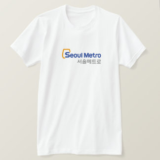 T-shirt do metro do metro de Seoul Coreia