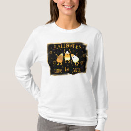 T-shirt do milho de doces do Dia das Bruxas