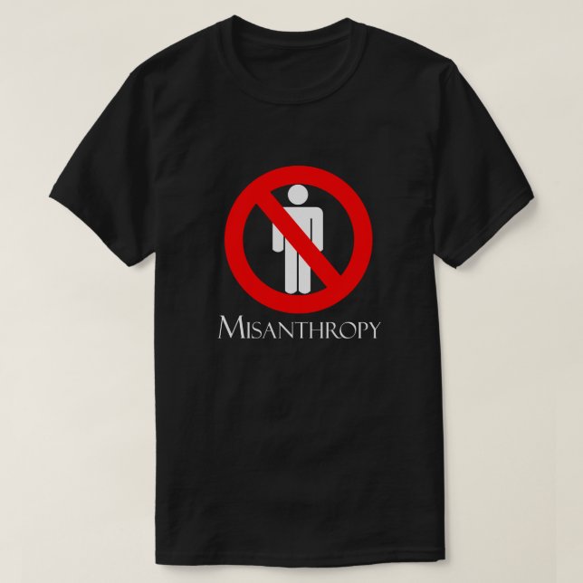 T-shirt do Misanthropy (Frente do Design)