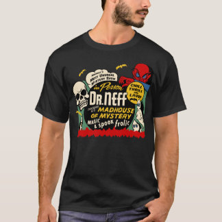 T-shirt do mistério do vintage "Madhouse"