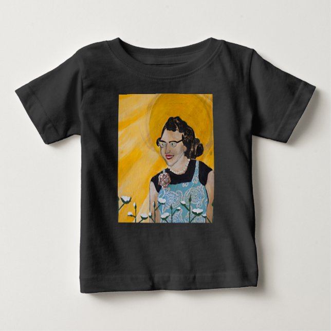 T-shirt do miúdo de Flannery O'Connor (Frente)