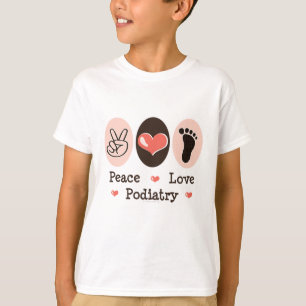 T-shirt do miúdo do Podiatrist do Podiatry do amo
