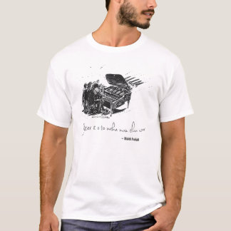 T-shirt do MJ - melhor é fazer a música (branca)