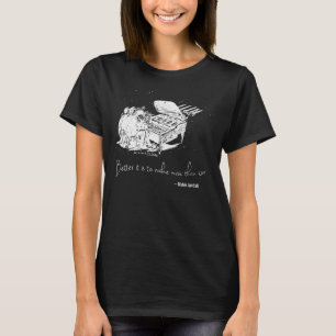 T-shirt do MJ - melhor é fazer a música (o preto