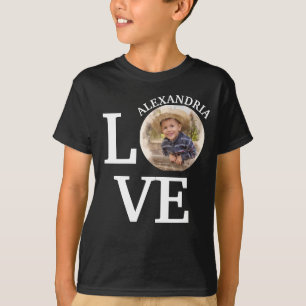 T-Shirt do modelo de fotografia de amor personaliz