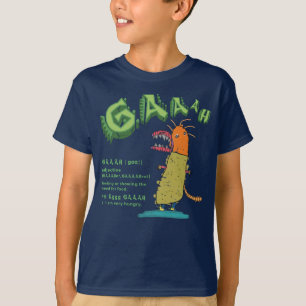 T-shirt do monstro de T-Rex do dinossauro dos