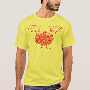 t-shirt do monstro dos espaguetes