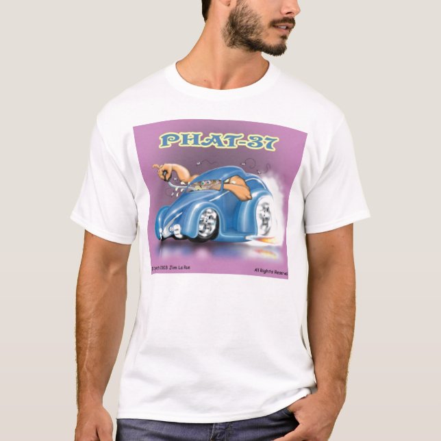 T-shirt do monstro Phat-37 (Frente)
