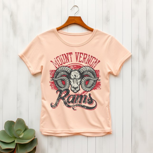 T-Shirt do Monte Vernon Rams (Criador carregado)