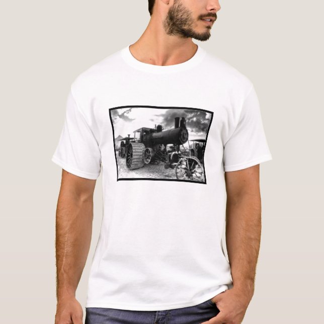 T-shirt do motor de vapor (Frente)