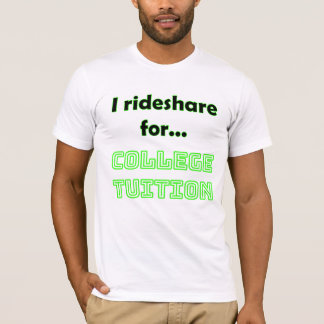 T-Shirt do Motorista Engraçado Rideshare | Ensino