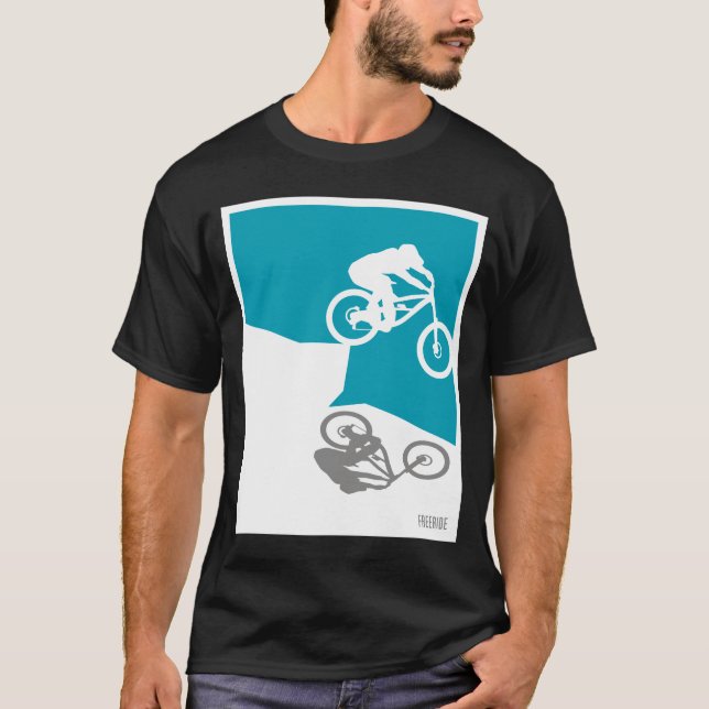 T-shirt do Mountain bike (Frente)