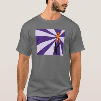 t-shirt do movimento da dança 70s