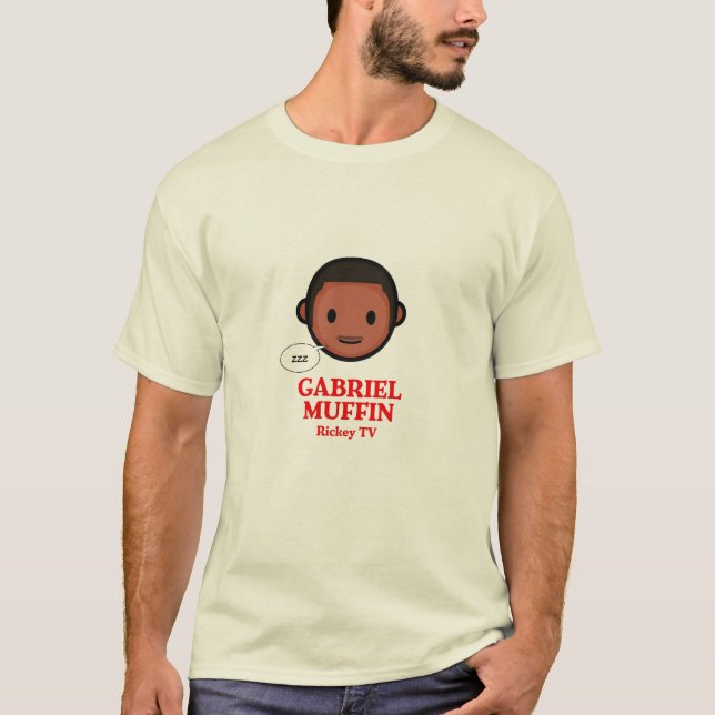 T-shirt do muffin de Gabriel (Frente)