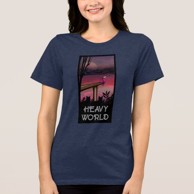 T-Shirt do Mundo Pesado (Frente)