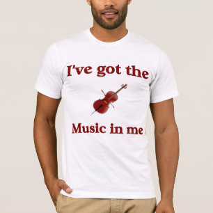 T-shirt do músico