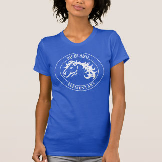 T-shirt do mustang das mulheres
