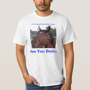 T-shirt do Mustang-Espírito