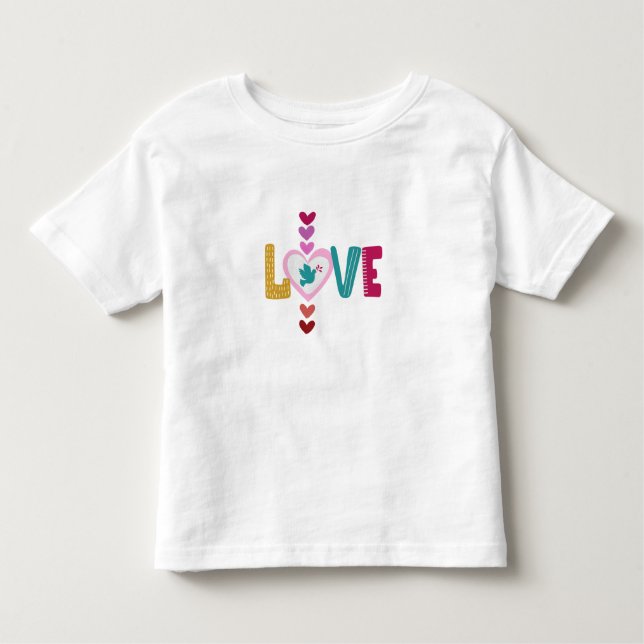 t-shirt do namorados LOVE (Frente)