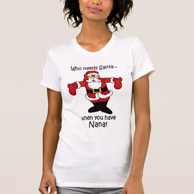 T-shirt do Natal de Nana (Frente)