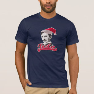 T-shirt do Natal de Tesla