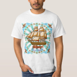 T-shirt do navio Ahoy
