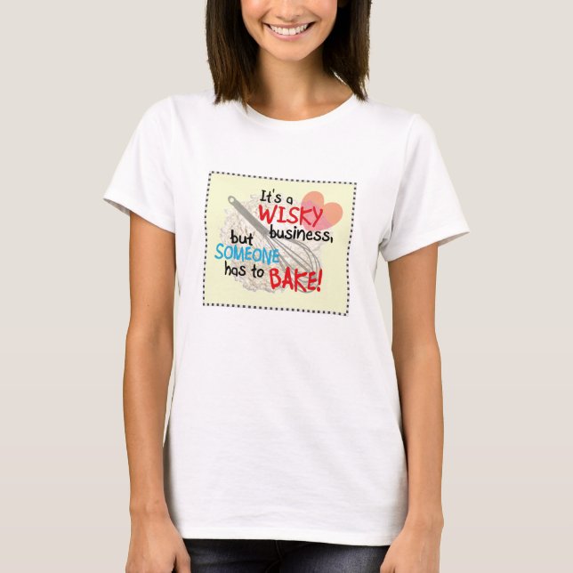 T-shirt do negócio de Wisky (Frente)