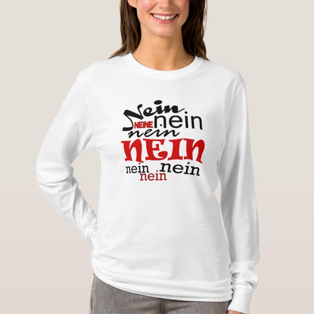 t-shirt do neinneinnein (Frente)