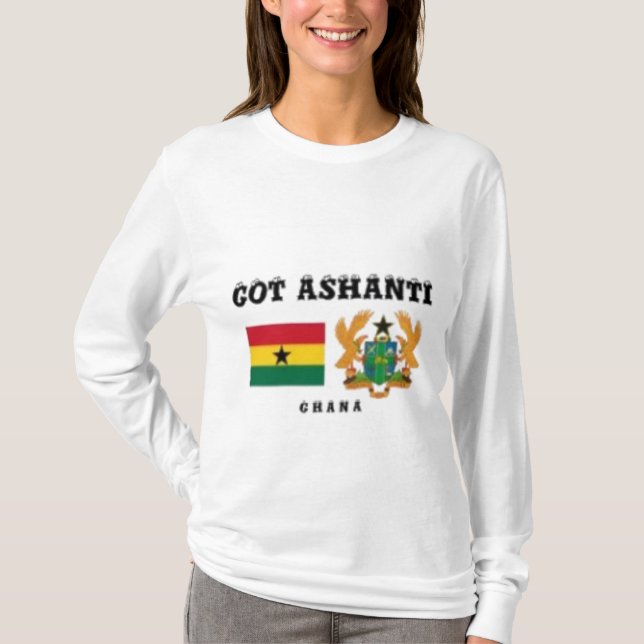 T-shirt do No1 Ghana (Frente)