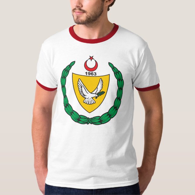 T-shirt do norte de Chipre (Frente)