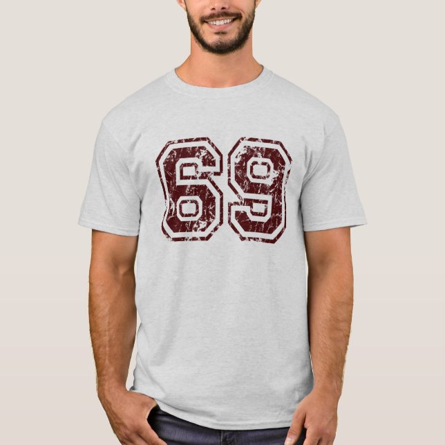 T-shirt do número 69 (Frente)