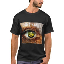 T-shirt do olho do Reptilian