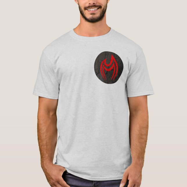 T-shirt do OneTwo dos homens (Frente)