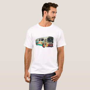 T-shirt do ÔNIBUS do TRÂNSITO da C.A. da VELHA