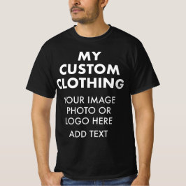 T-SHIRT DO ORÇAMENTO NEGRO personalizado PARA HOME