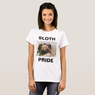 T-shirt do orgulho da preguiça