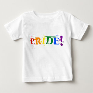T-shirt do orgulho do arco-íris de LGBT