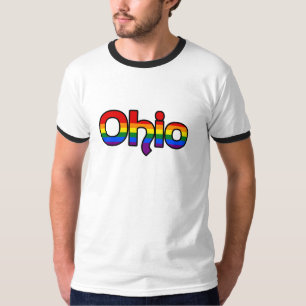 T-shirt do orgulho do estado de Ohio