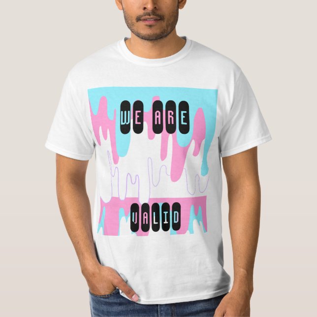 T-shirt do orgulho do transporte (Frente)