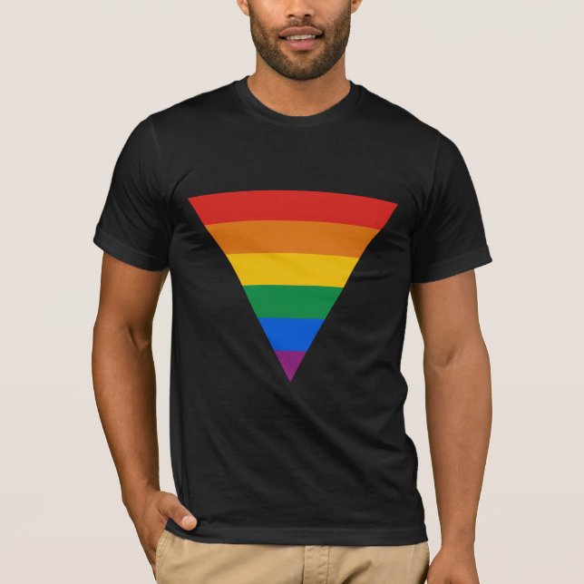 T-shirt do orgulho gay (Frente)