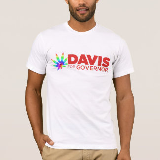 T-shirt do orgulho gay de Davis