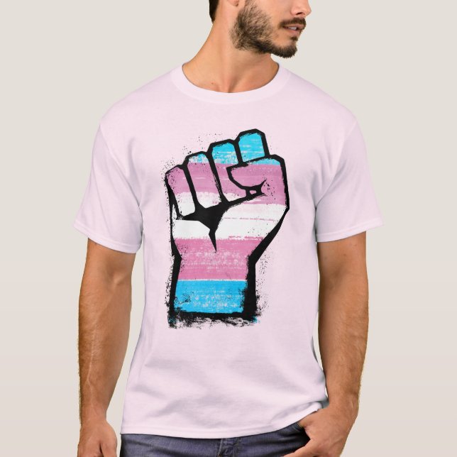 T-Shirt do Orgulho Trans (Frente)