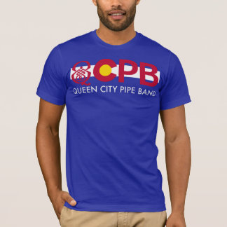 T-shirt do orgulho W/text de QCPB Colorado